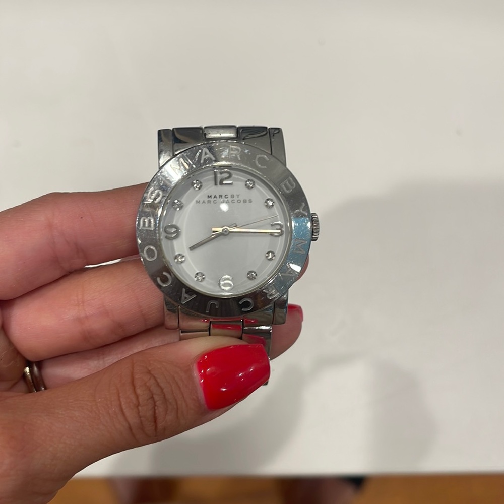 Marc Jacobs Silver Watch